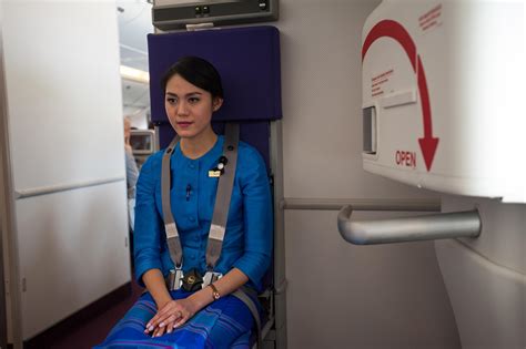 Therefore, a minimum number of cabin crew members are required to effectively conduct a timely evacuation and increase the survivability. Cabin crew reveal what the mystery phrases and noises you ...