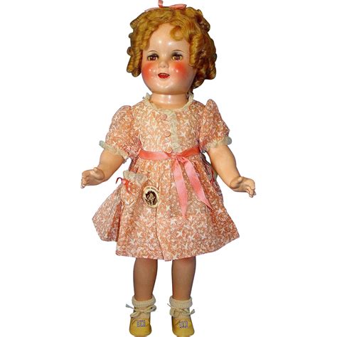all original 18 composition shirley temple make up doll in rare mint sold on ruby lane