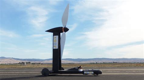 Faster Than The Wind Blackbird Wind Powered Car Up For Auction Fox News