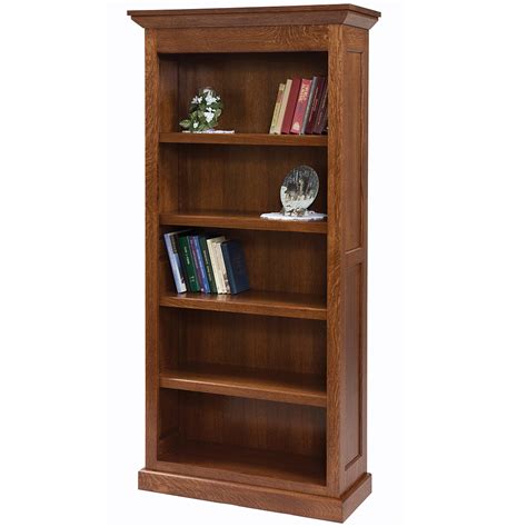 Homestead Amish Bookcase Amish Office Furniture Cabinfield