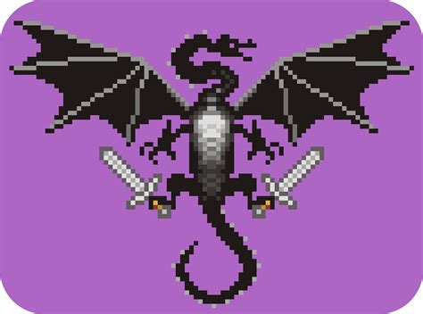 minecraft pixel art ender dragon margaret wiegel