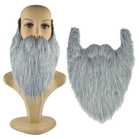 Diy Fancy Dress Fake Beard Long Fluff Beards Cosplay Costume Props