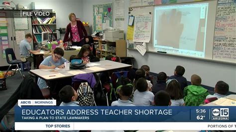 Educators Address Teacher Shortage Take Plan To State Lawmakers Youtube