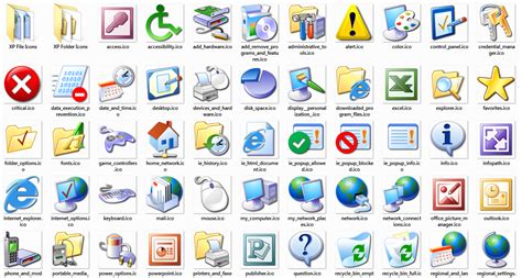 Complete Windows Xp Icons By Kewly On Deviantart