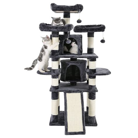 Small cat tree for 3 cats. Best Rated in Cat Trees & Condos & Helpful Customer ...