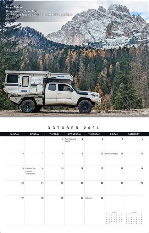On Sale Now 2024 Truck Camper Magazine Calendar