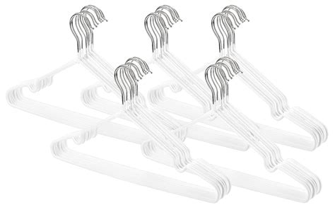 Tosnail 50 Pack 16 Inch Stainless Steel Wire Metal Hangers