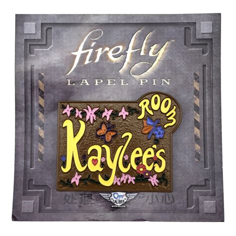 Firefly Kaylees Room Sign Pin Loot Crate Exclusive The Away Mission