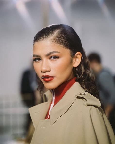 Zendaya ‘s Fanpage 🤍 On Instagram The Red Lips Tho What Is Your Fav