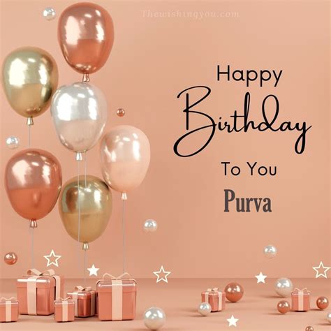 100 Hd Happy Birthday Purva Cake Images And Shayari