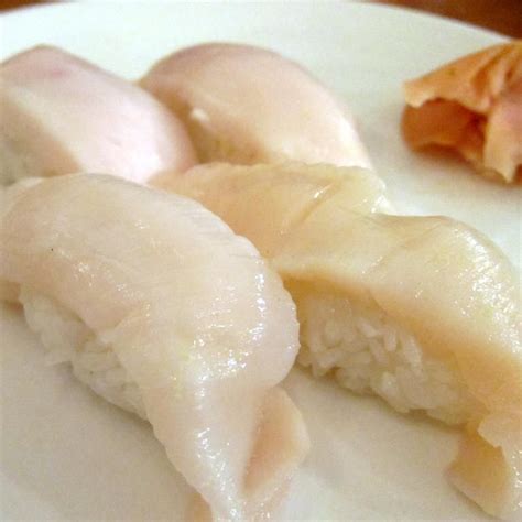 Super White Tuna Butter Fish Nigiri Sushi Mikado Sushi Inc