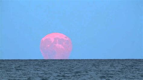 Moonrise Over Lake Michigan Youtube