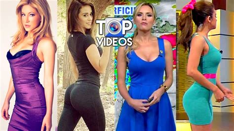 top 10 hottest weather girls youtube