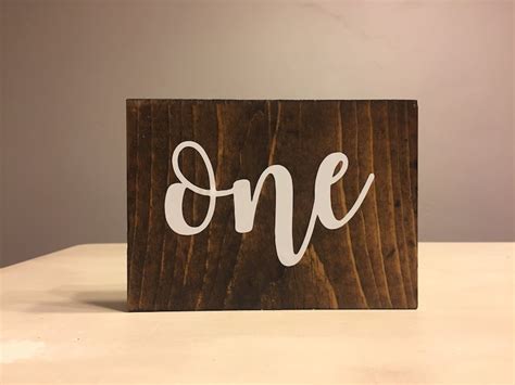 Wood Table Numbers Wooden Table Numbers Wedding Table Etsy