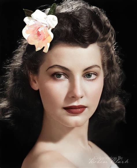 One Of My Favorites The Beautiful Ava Gardner Colorization Ava