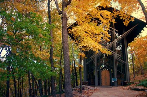 Beautiful Churches Thorncrown Chapel The Stream