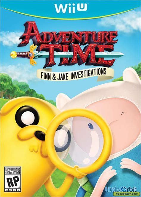 Adventure Time Finn And Jake Investigations Wii U Front Cover