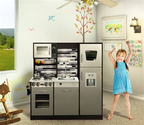10 items in this article 2 items on sale! Kids Toy Kitchen Set | Wooden Gourmet Play Kitchen Sets ...