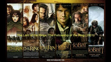 Lord Of The Rings In Order List Hobbit Lord Rings Order Movies Movie