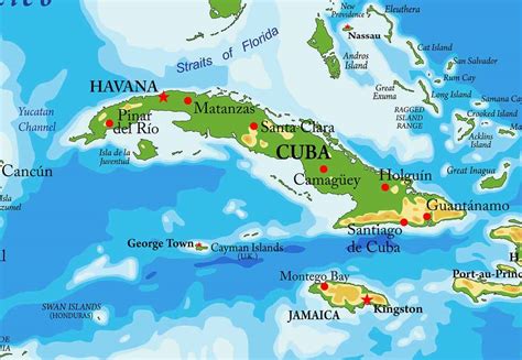 Mapa De Cuba Todos Los Tipos De Mapas Político Por Provincias Satelital