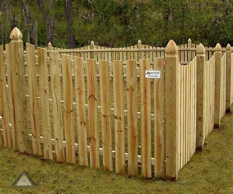 Welcome to our picket fence designs gallery. Picket Fences | Fence Company | Atlanta Decking & Fence