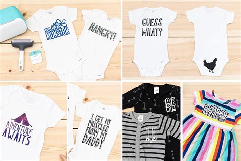 Diy Onesies® And Baby Bodysuits With Cricut 50 Free Svg Files
