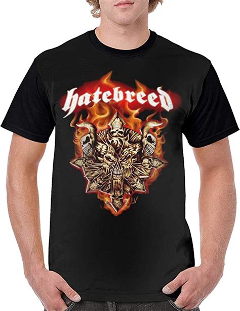 men s american metalcore band hatebreed t shirts breathable 3d full printed graphic
