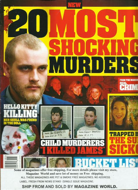 20 Most Shocking Murders Magazine Issue 2021 Issue 03 3rd