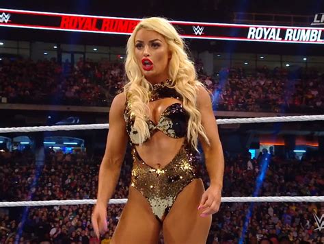 Wwe Star Mandy Rose Suffers Wardrobe Malfunction With Wedgie As She