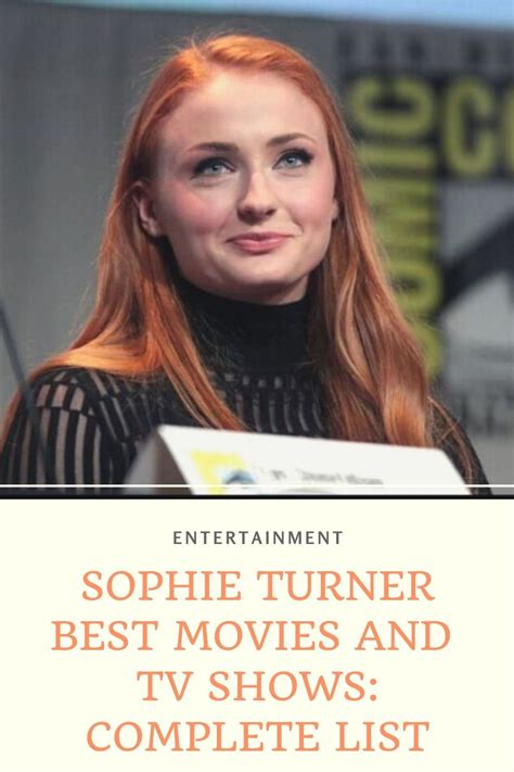Sophie Turner Best Movies And Tv Shows Complete List Movies And Tv