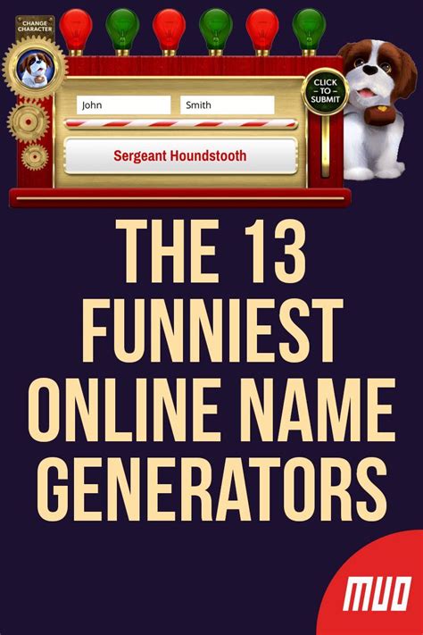 The 15 Funniest Online Name Generators Funny Name Generator Name