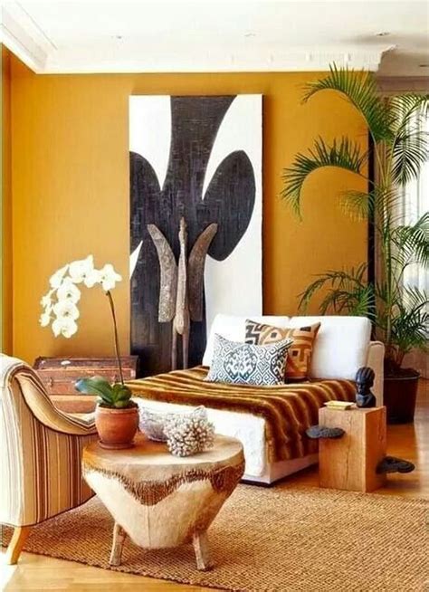44 Beautiful African Bedroom Decor Ideas African Decor Living Room