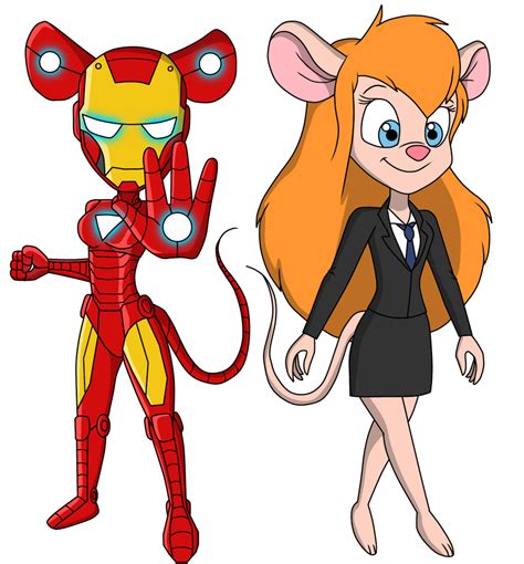 Gadget Hackwrench As Iron Mouse By Wumpawebhead On Deviantart