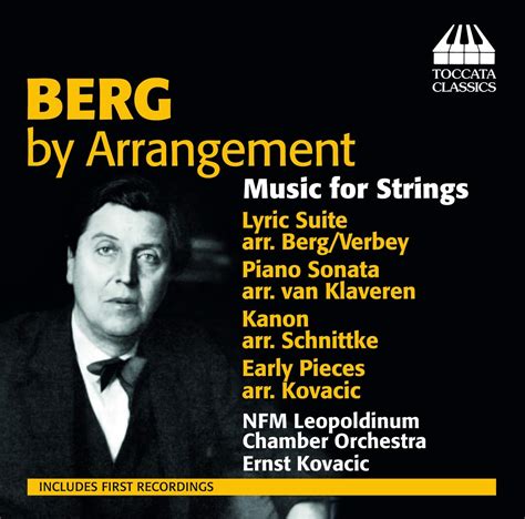 Bergalban Berg By Arrangement Music For Strings Music