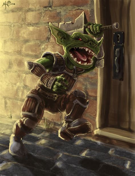 Goblin Art Goblin King Heroic Fantasy Fantasy Warrior Troll