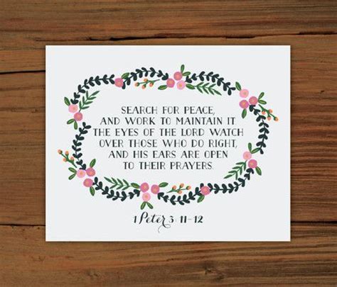 1 Peter 3:11-12 Print – French Press Mornings | 1 peter, Poster prints ...