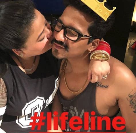 Bharti Singh Reveals The Hilarious Reason Behind Getting Her Hubby Haarsh Limbachiyaas Name Tattoo