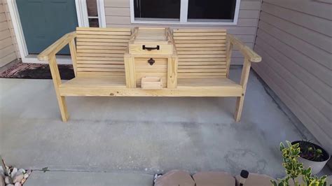Adirondack chairs, also called westport and muskoka chairs, have their origin in the adirondack mountains of upstate new york in the early 1900s. Cooler Bench/Chair - YouTube