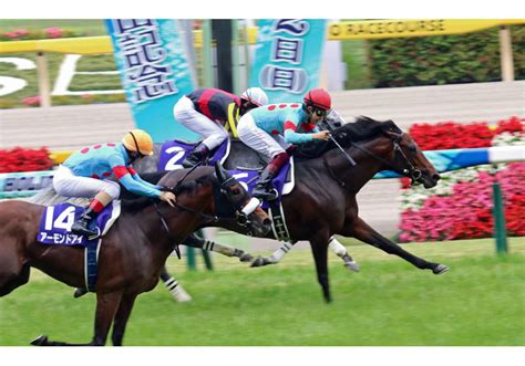 Raced annually each june, the yasuda kinen is run at a distance of eight furlongs (one mile) on turf and is open to horses three years of age and up. JRA安田記念（G1）インディチャンプ福永祐一「"祐"言実行」の ...