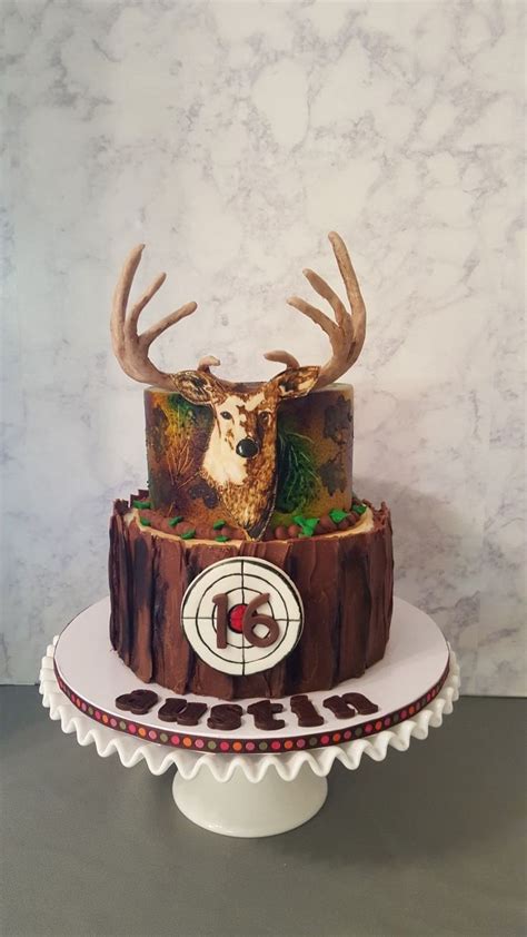 Deer Hunter Birthday Cake Hunting Birthday Cakes Hunting Cake