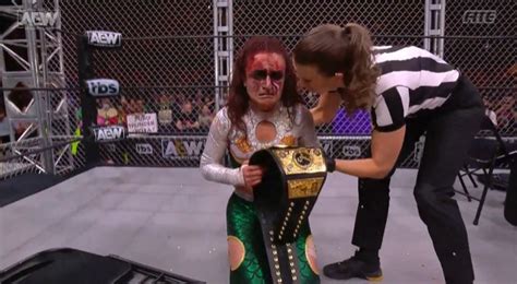 Aew St Patricks Day Slam Results Thunder Rosa Defeats Britt Baker In