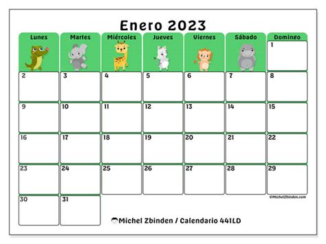 Calendarios Enero De 2023 Para Imprimir Michel Zbinden Ar 29640 Hot