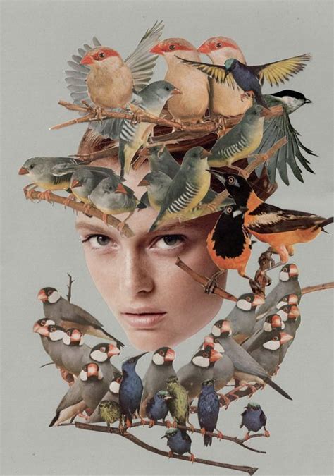 Sabine Remy コラージュ Pinterest Collage Ideas Inspiration