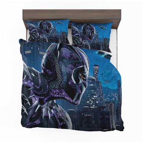 Bedroom comforter sets comforter cover queen comforter sets queen duvet bohemian comforter sets duvet sets kohls bedding peach the boston 6 piece comforter set includes: Marvel Black Panther Movie Comforter Set | EBeddingSets