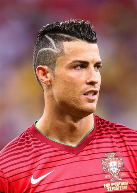 60 cristiano ronaldo hairstyle from year to year