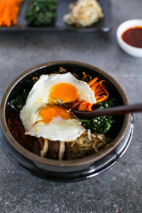 Bibimbap Recipe Korean Rice With Mixed Vegetables