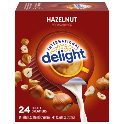 Save On International Delight Coffee Creamer Hazelnut Singles 24 Ct