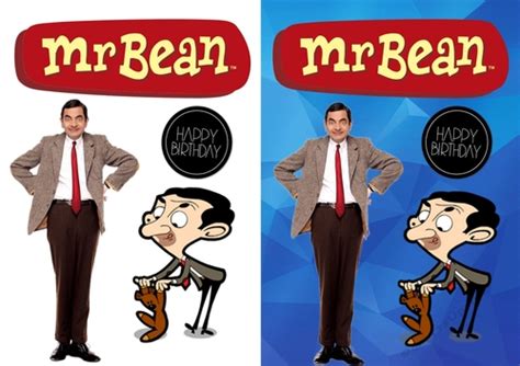 Send mr bean birthday card. Mr Bean Birthday Card - CUP814115_83674 | Craftsuprint