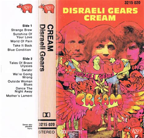 Cream Disraeli Gears Cassette Discogs