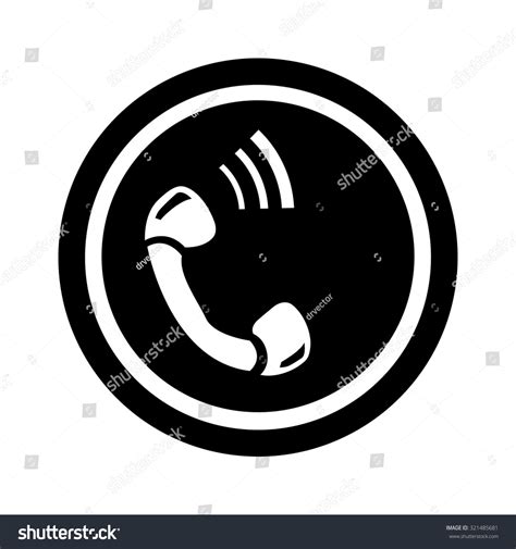 Active Phone Call Icon Stock Vector Royalty Free 321485681 Shutterstock